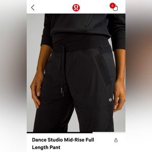 Lululemon Dance Studio Pants Full Length